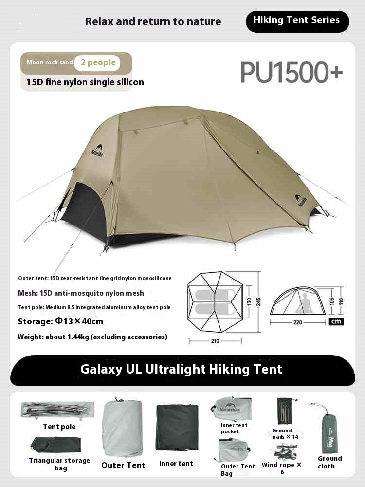 Ultralight Double Hiking & Climbing Tent – Outdoor Camping Equipment