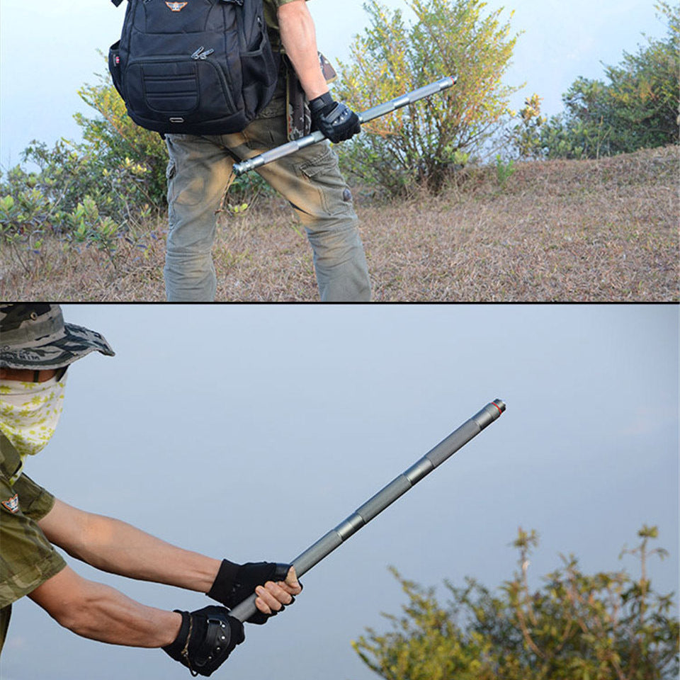 Tactical Alpenstock Walking Stick – Multifunctional Hiking & Camping Gear