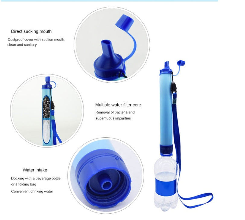 Water Filter Straw – Emergency Hiking & Camping Tool