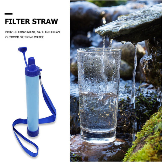 Water Filter Straw – Emergency Hiking & Camping Tool